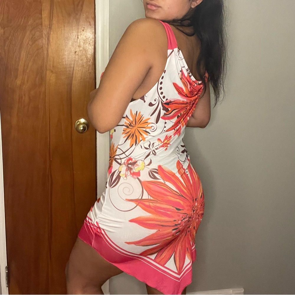 🧡 Y2K Cowl Neck Mini Dress 🧡